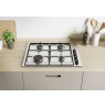 Candy Smart CHW6LBX/4U Stainless steel Built-in 60 cm Gas 4 zone(s)