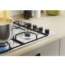 Candy Smart CHW6LBX/4U Stainless steel Built-in 60 cm Gas 4 zone(s)