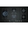 Gas cooktop BOSCH  PPS9A6B90 (5 fields, black color)