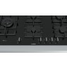 Gas cooktop BOSCH  PPS9A6B90 (5 fields, black color)