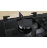 Gas cooktop BOSCH  PPS9A6B90 (5 fields, black color)