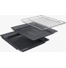 Bosch Serie 8 HBG7741B1 oven 71 L Black