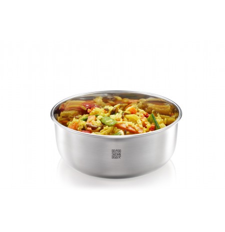 GEFU Provido Round Bowl 1000 L Stainless steel 1 pc(s)