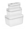 Set of 3 Plastic Containers Zwilling Fresh & Save  36804-003-0