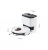 Robot Vacuum Cleaner Roidmi EVE CC with station (white)