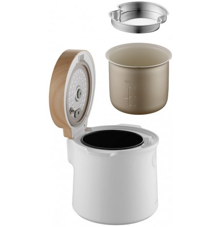 Rice cooker 1,5 l biały/drewno RE3030 CONCEPT