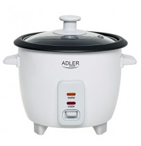 Adler AD 6406 Rice cooker Black, Stainless steel 1000 W