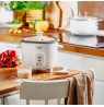Adler AD 6406 Rice cooker Black, Stainless steel 1000 W