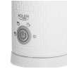 Adler AD 4494 milk frother/warmer Automatic Metallic, White