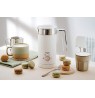 Adler AD 4494 milk frother/warmer Automatic Metallic, White