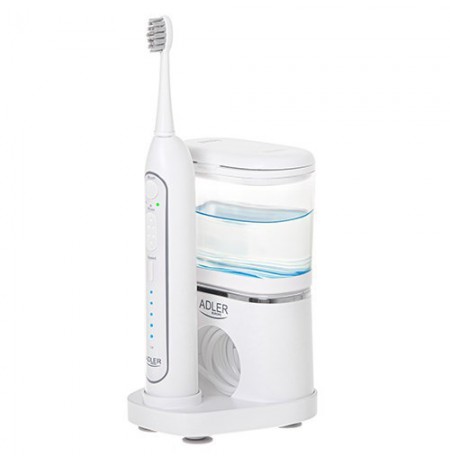 Sonic toothbrush with irrigator 2-in-1 Adler