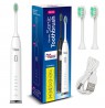 Promedix sonic toothbrush, white color, 5 modes, timer, level indicator battery, 2 tips and USB cable, PR