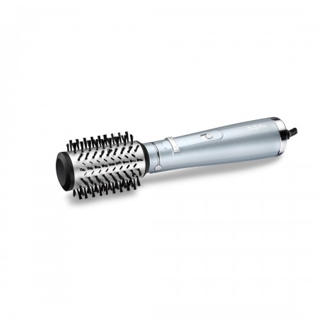 BaByliss Hydro-Fuison Hydro Fusion Air Styler Hot air brush Warm Aqua color, Black, Metallic 700 W 98.4" (2.5 m)