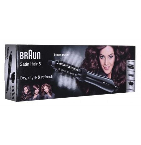 Braun Satin Hair 5 airstyler   AS 530  Warranty 24 month(s) Barrel diameter 29, 39 mm Number of heating levels 3 1000 W Black