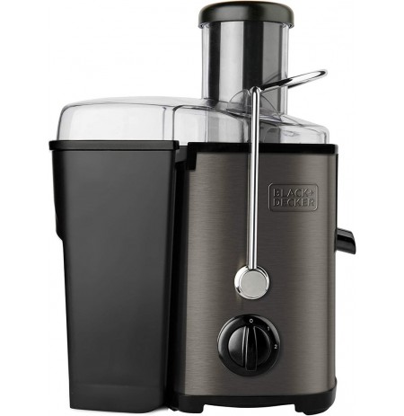 Black and Decker BXJE600E Juicer (600 W, black)
