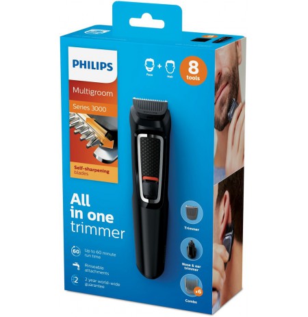 Trimmer beard Philips MG3730/15 (black color)