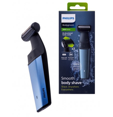Philips BG3027/05 body groomer/shaver Black, Blue