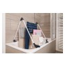 Vileda Drying Rack Acrobath 157233 White