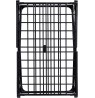 PROMIS MILANO laundry dryer, foldable, additional 4 wings, black