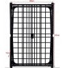 PROMIS MILANO laundry dryer, foldable, additional 4 wings, black