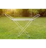 Vileda 157336 laundry drying rack/line Floor-standing rack Black, Stainless steel