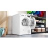 BOSCH WTH85077PL Series 4 Heat Pump Washer Dryer 8kg White