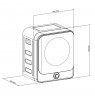 Electric Mini Tumble Dryer 3kg GB415