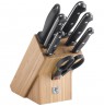 Set of 5 knives in block Zwilling Twin Chef