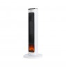 PTC 1000/2000W column fan with fireplace imitation function (remote control)