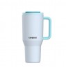 Thermal mug with telescopic straw Kambukka Rio Tumbler 950ml Frosty Coconut