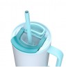 Thermal mug with telescopic straw Kambukka Rio Tumbler 950ml Frosty Coconut