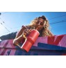 Thermal mug with telescopic straw Kambukka Rio Tumbler 950ml Pink Papaya