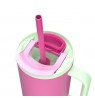Thermal mug with telescopic straw Kambukka Rio Tumbler 950ml Bubblegum Mint