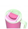 Thermal mug with telescopic straw Kambukka Rio Tumbler 950ml Bubblegum Mint