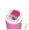 Thermal mug with telescopic straw Kambukka Rio Tumbler 950ml Bubblegum Mint