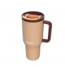 Thermal mug with telescopic straw Kambukka Rio Tumbler 950ml Almond Dream