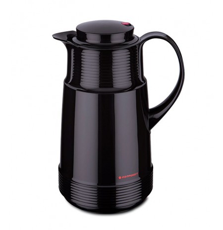 ROTPUNKT Thermos jug, 1.0 l, ristretto (black)
