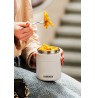 Kambukka termosas pietums Bora 600ml Chalk White