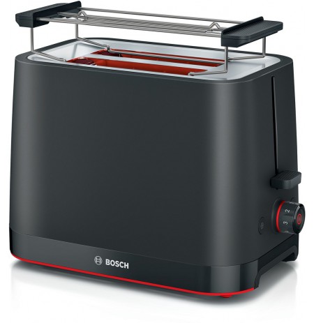 Bosch TAT3M123 toaster 2 slice(s) 950 W Black