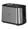 Philips Viva Collection HD2650/90 toaster 2 slice(s) 950 W Black, Stainless steel