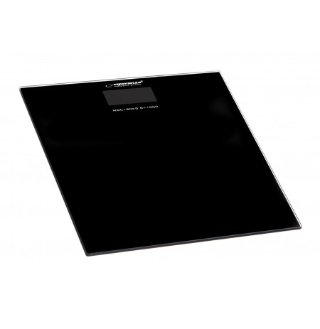 Weighing scale bathroom Esperanza Aerobic EBS002K (black color)