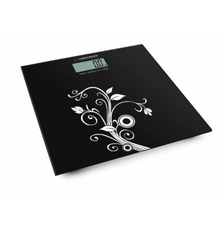 Weighing scale bathroom Esperanza Yoga EBS003 (black color)