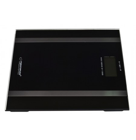 Weighing scale bathroom Esperanza SAMBA EBS018K (black color)