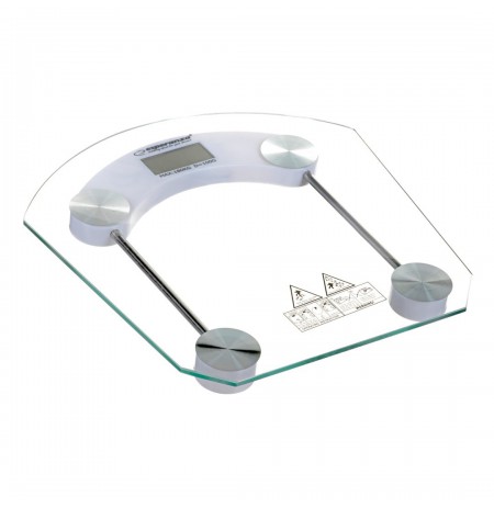 Weighing scale bathroom Esperanza Pilates EBS008W (transparent color)