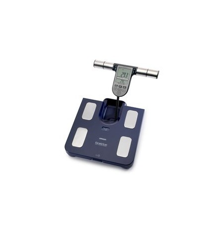Omron BF511 Square Blue Electronic personal scale