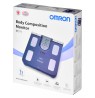 Omron BF511 Square Blue Electronic personal scale