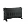 VOLTENO BASIC CONVECTOR 2000W WITH SUPPLY 750W/1250W/2000W. BLACK