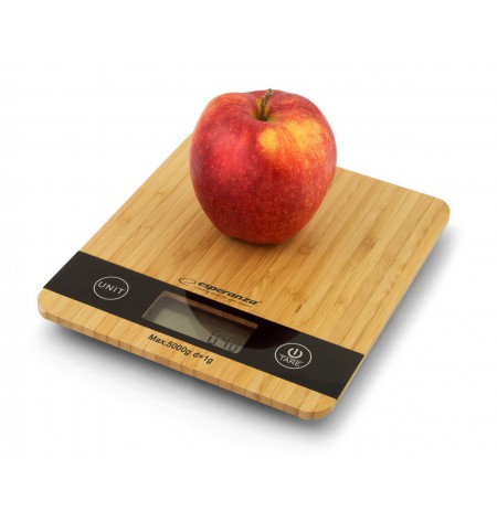Weighing scale kitchen Esperanza Bamboo EKS005 (beige color)