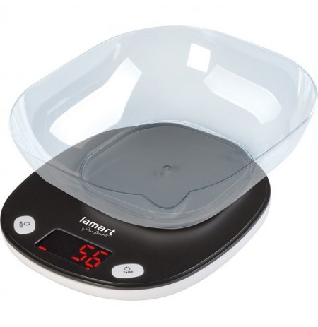 LAMART KITCHEN SCALES WITH BOWL LT7069