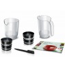 Juicer low speed For fruit and vegetables BOSCH MESM500W (150W, black and white color)